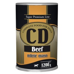 Delikan CD Beef - mokra karma dla psa 1200g